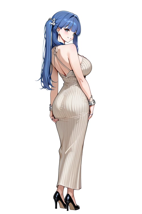Women's clothing - knit dress by reprinter on Tensor.Art