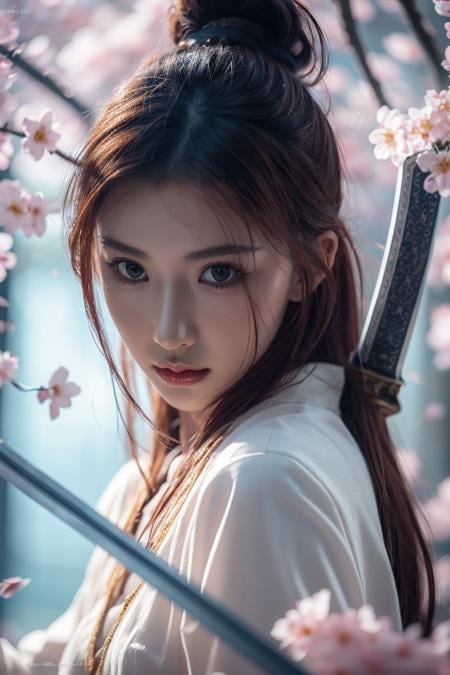 Sword Sakura (Photographic Style) by SHM AI on Tensor.Art