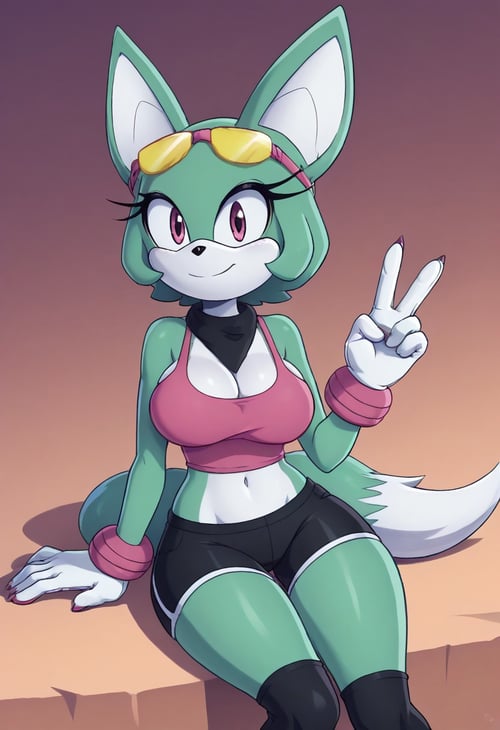 Sonar the Fennec - (Sonic) by BassVelvet2j378 on Tensor.Art