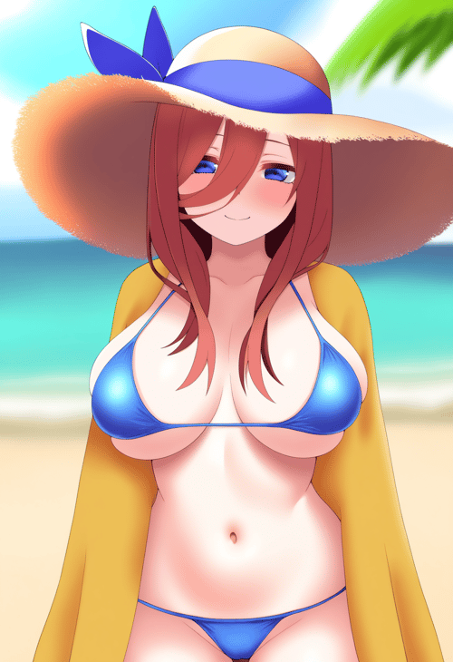 Miku Nakano - 中野 三玖 - Quintessential Quintuplets by Konan on Tensor.Art