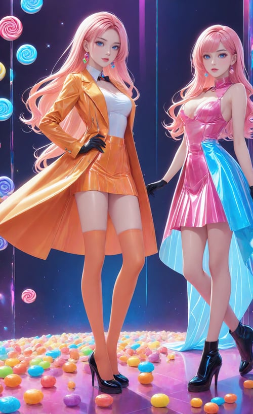 阿芙蕾娅-糖果女孩（双子模型二） by 纳兰芸诗是阿芙蕾娅 on Tensor.Art