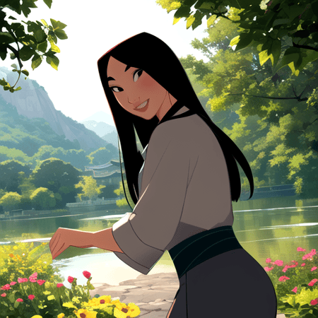 Fa Mulan (Mulan, 1998) by Samtasha on Tensor.Art