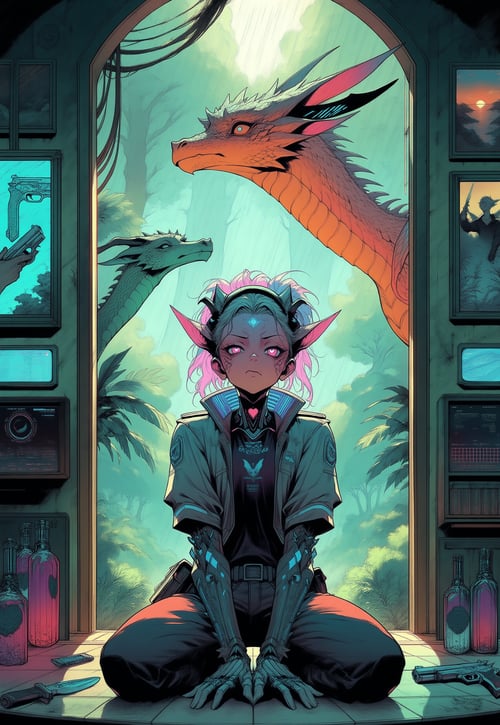 Mythglow by inknoir on Tensor.Art
