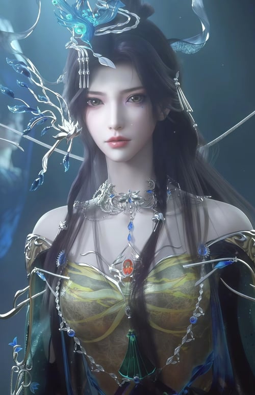 话话动漫sd云深不知梦云望舒绿 by 话话大师四 on Tensor.Art