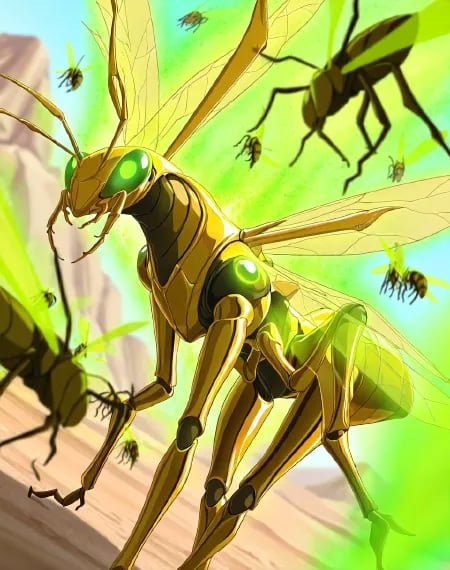 Shu Swarm (Egyxos) (NoobAI) (AD) by user_720431629750874608 on Tensor.Art
