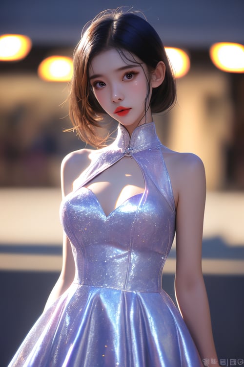闪光的衣服，银装lora by 小资AI画廊 on Tensor.Art