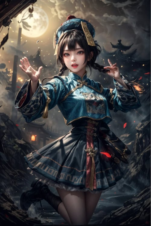 古装僵尸少女-flux1.0 by ai老头 on Tensor.Art