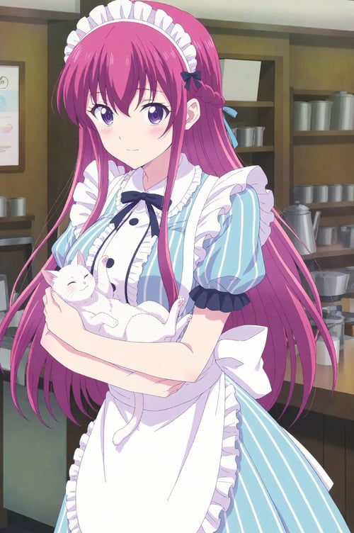 Ouka Makuzawa (幕澤桜花) - Megami no Cafe Terrace by Katori Konoe on Tensor.Art
