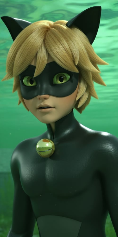 Aqua Noir S1-5, Ladybug, Miraculous, Flux by Tetete on Tensor.Art
