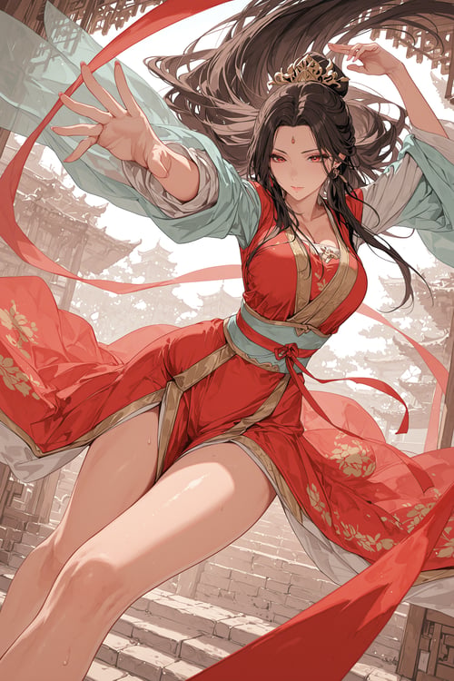 hanfu by miaomiao on Tensor.Art