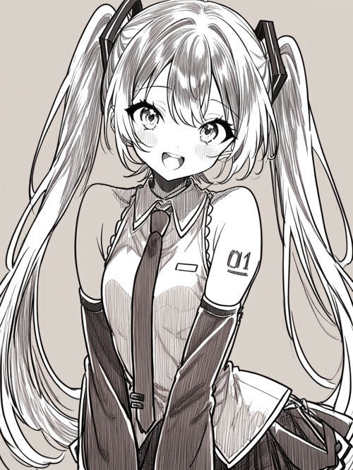 ペン画風LoRA - PenDrawing Memiha XL | Illustrious XL by 樺野めみは on Tensor.Art