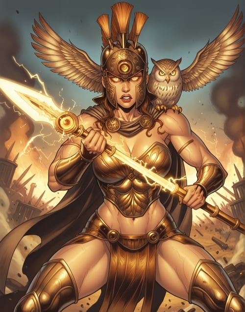Athena from wonder woman (DC comic) by lambl on Tensor.Art