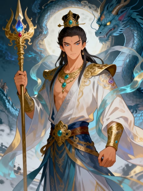 Ancient Style God Comics by Dragon God on Tensor.Art