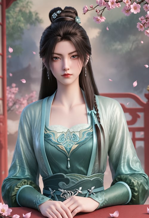李柳 镜头太少,面部还原稍弱-国漫-Illustrious光辉 by 云落 on Tensor.Art