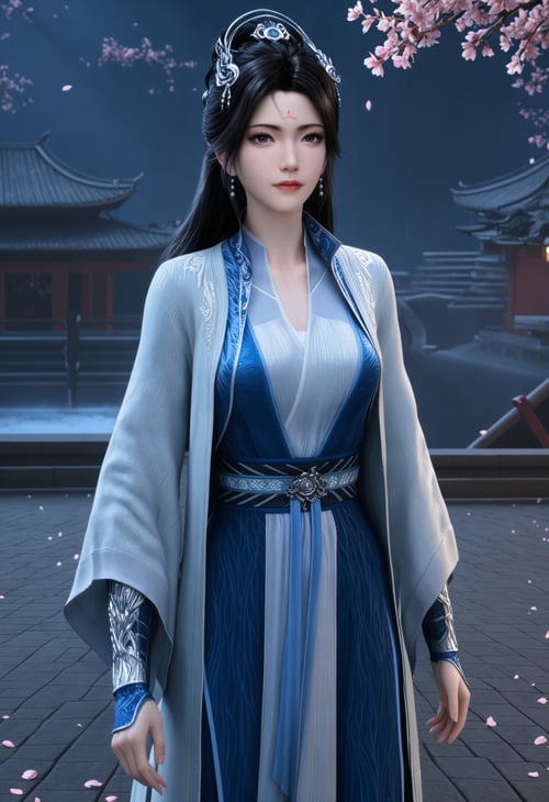 南宫婉 服装3-凡人修仙传-国漫-Illustrious光辉 by 云落 on Tensor.Art