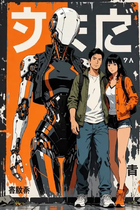 YFG Fonts - Japanese Manga Posters [Flux | Krea] by Alex on Tensor.Art