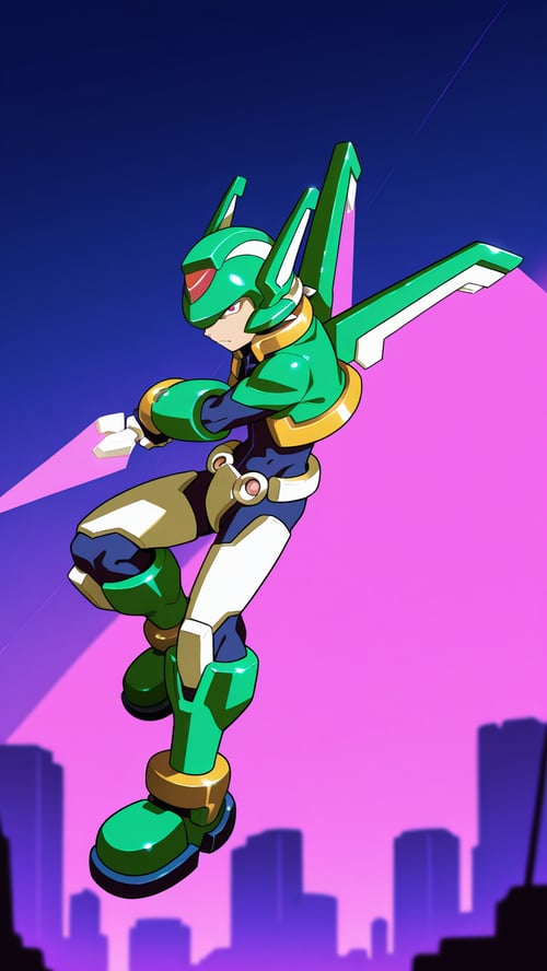 Model H - Megaman ZX Advent by bfai on Tensor.Art
