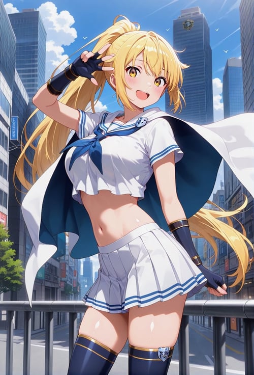 へそ出し服装LoRA by love navel on Tensor.Art