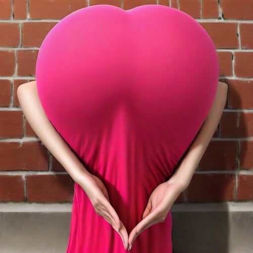 Heart Butt Challenge / Reverse Heart-Shaped Ass by Min on Tensor.Art