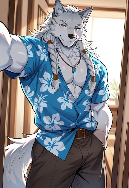 Faramor boy (wolf) by Neon008 on Tensor.Art