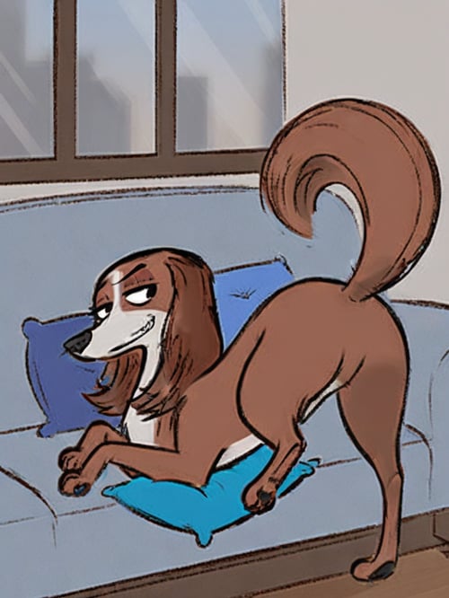 Wanda Saluki Illustration  by Xposing_Organisms on Tensor.Art