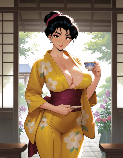 Terayama Reiko (Anime: Golden Boy) PonyXL / NoobAI by Enigmata on Tensor.Art