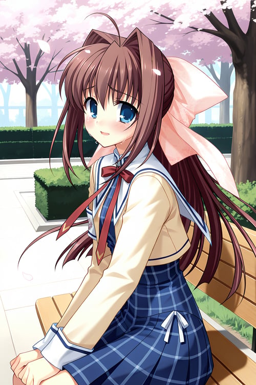 朝倉 音姫(D.C.II 〜ダ・カーポII〜)/ Otome Asakura (D.C.II) by azrakuC on Tensor.Art