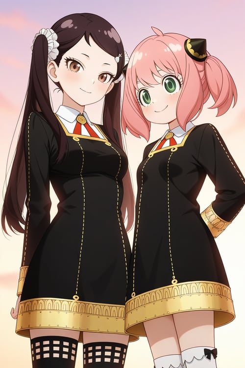 Spy x family Becky blackbell & Anya Forger by NickRunGamer on Tensor.Art