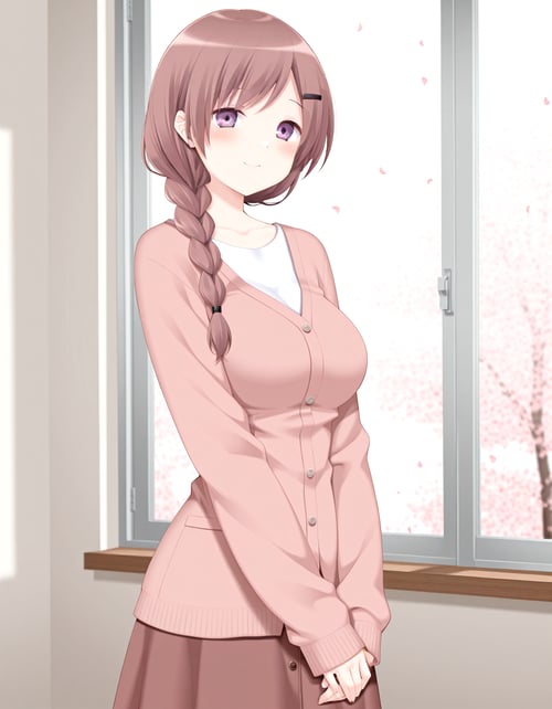 A Kiss for the Petals - Kaede Kitajima -Commission by miaomiao on Tensor.Art