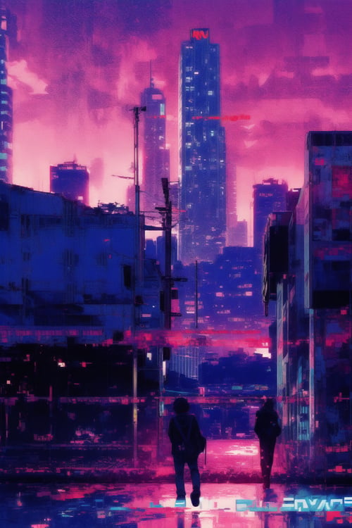 Glitch / Error [Style Test] by OrangePunk on Tensor.Art