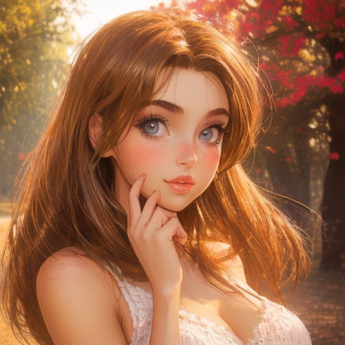 Autumn Golden Hour by Agatha Twisty on Tensor.Art