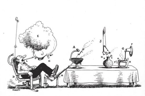 Rube Goldberg 1 CapD6Cos5 2025-02-10 23:04:13 by NobodyButMeow on Tensor.Art