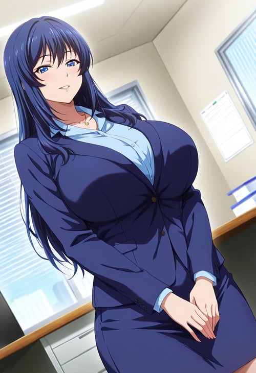 Kyouko Tsukishima/月島 響子(巨乳人妻女教師催眠・携帯アプリでセックス中毒!) by 0yg_tryck on Tensor.Art