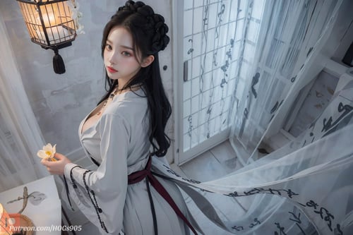Hanfu Body Tattoo - HOG by House Of Girls on Tensor.Art