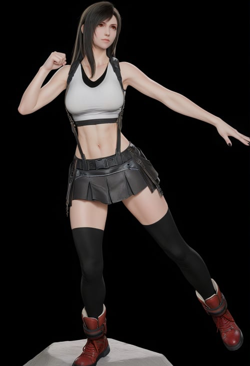 最终幻想-tifa by 誠 on Tensor.Art
