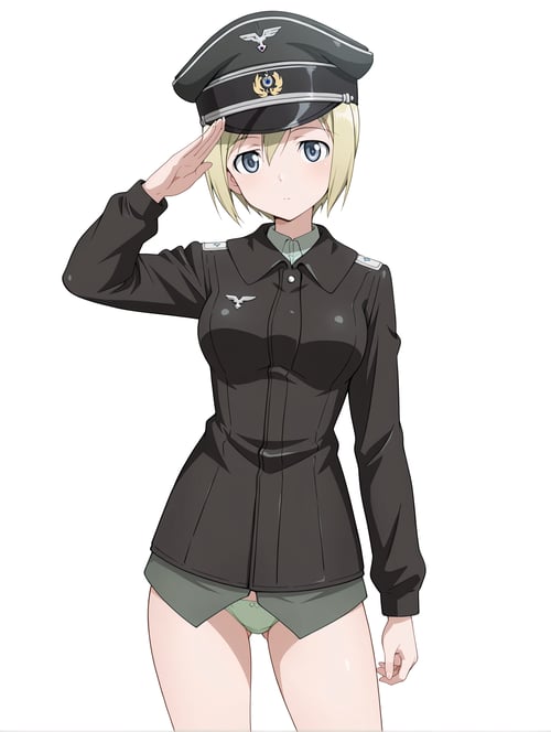 【Illustrious】 エーリカ・ハルトマン ストライクウィッチーズ (Erica Hartma by sg5e3 on Tensor.Art
