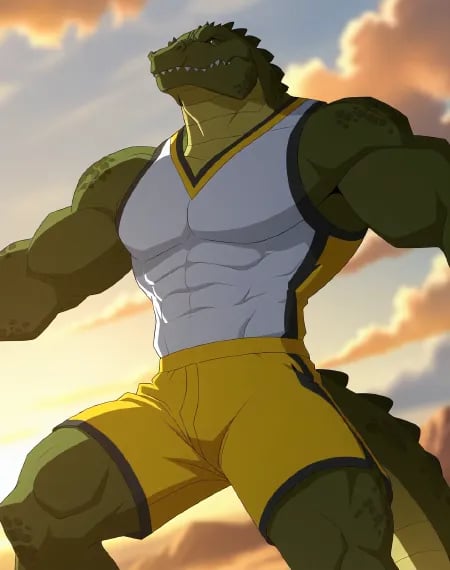 Crocodilemen (Egyxos) (NoobAI) (AD) by user_720431629750874608 on Tensor.Art