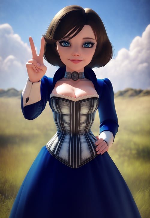 Elizabeth Comstock - BioShock Infinite [ANIMA] by interfusor on Tensor.Art