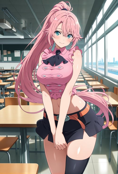 へそ出し服装LoRA by love navel on Tensor.Art