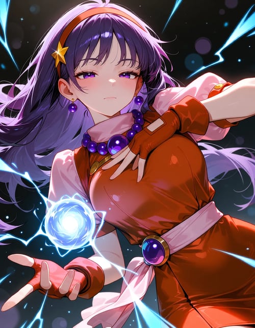 麻宮アテナ(Asamiya Athena)-THE KING OF FIGHTERS'96- by jewel-pt on Tensor.Art