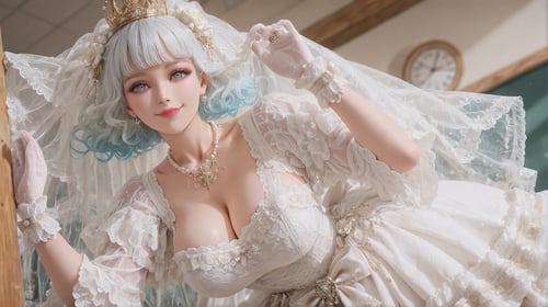 [FIN|IL Dress 76] Lolita Dress Lunargelus Lacuna:B by reprinter on Tensor.Art