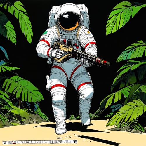 Retro Vintage Comics style for Flux by Invisidude on Tensor.Art