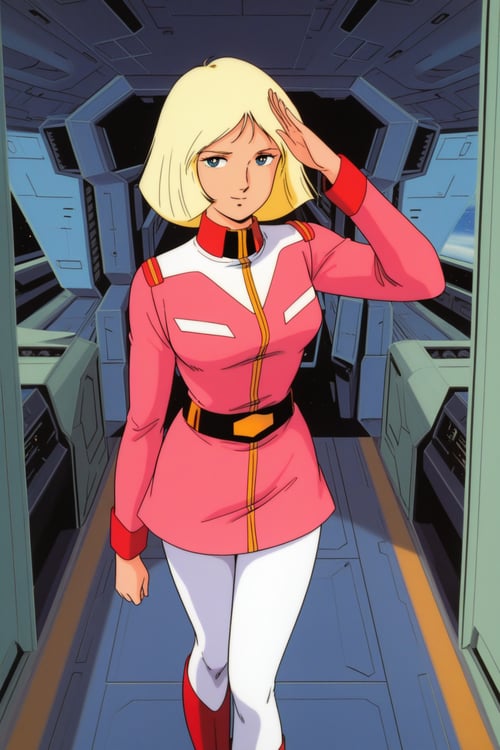 Sayla Mass セイラ・マス  Mobile Suit Gundam 機動戦士ガンダム by user_853931801855396637 on Tensor.Art