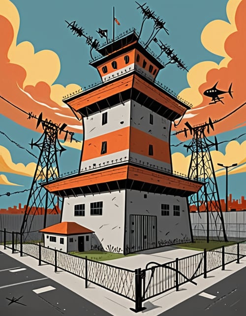 Mid-Century Cartoon Style by inknoir on Tensor.Art