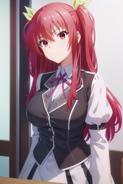 Stella Vermillion (ステラ・ヴァーミリオン) - Chivalry of a Failed Knight (落第騎士の英雄譚《キャバルリィ》) by Sol Eternelle on Tensor.Art