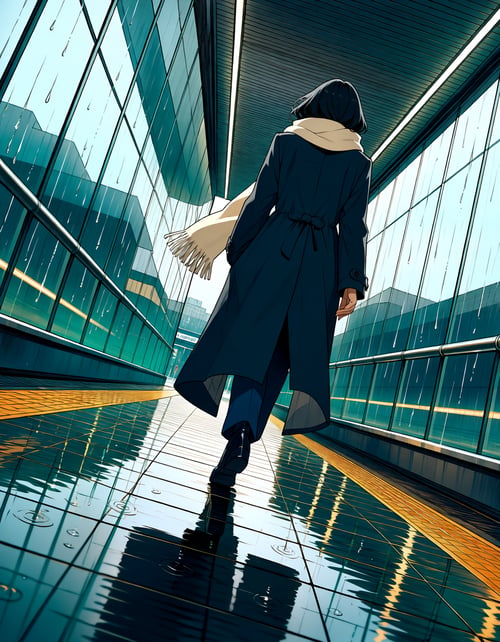 Urban Editorial Anime Style by Pio on Tensor.Art