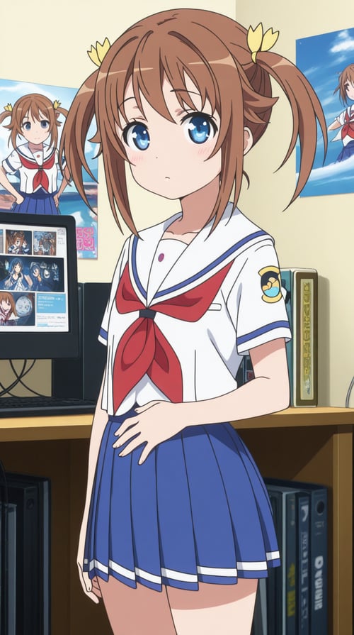Akeno Misaki (岬 明乃) - High School Fleet by Ez8 on Tensor.Art