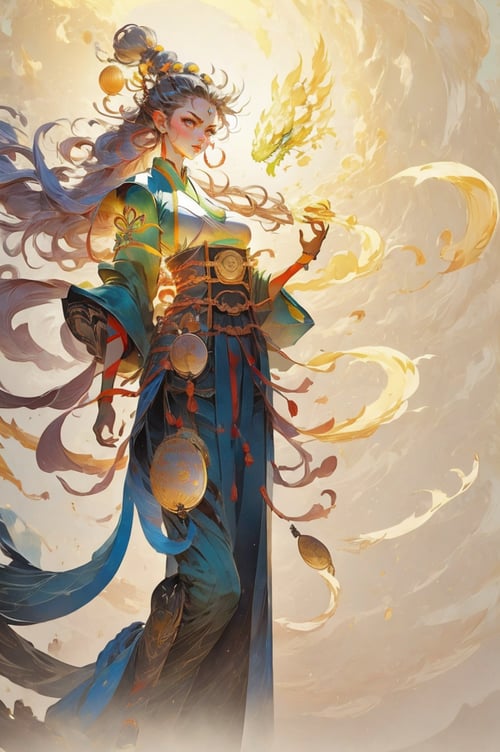 飞雪丨仙一绕指柔 by 飞雪连天射白鹿 on Tensor.Art