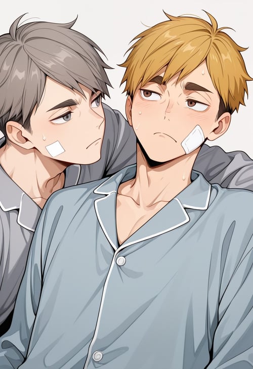 Osamu and Atsumu Miya - Haikyu!! by Min on Tensor.Art