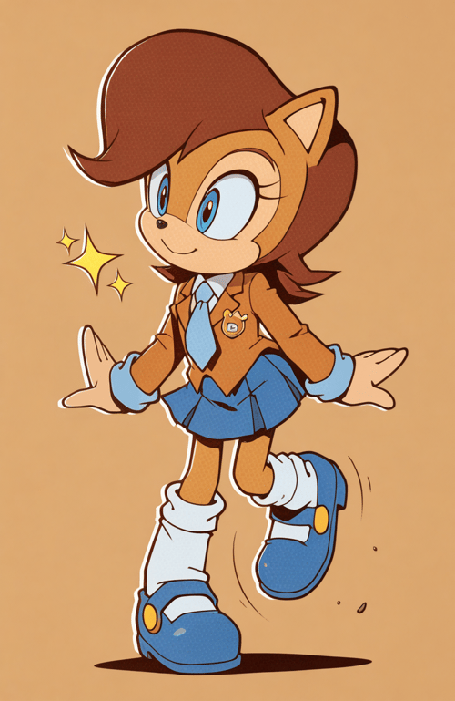 Yuji Uekawa Style (Sonic Adventure Style) by user_622673445334961112 on Tensor.Art